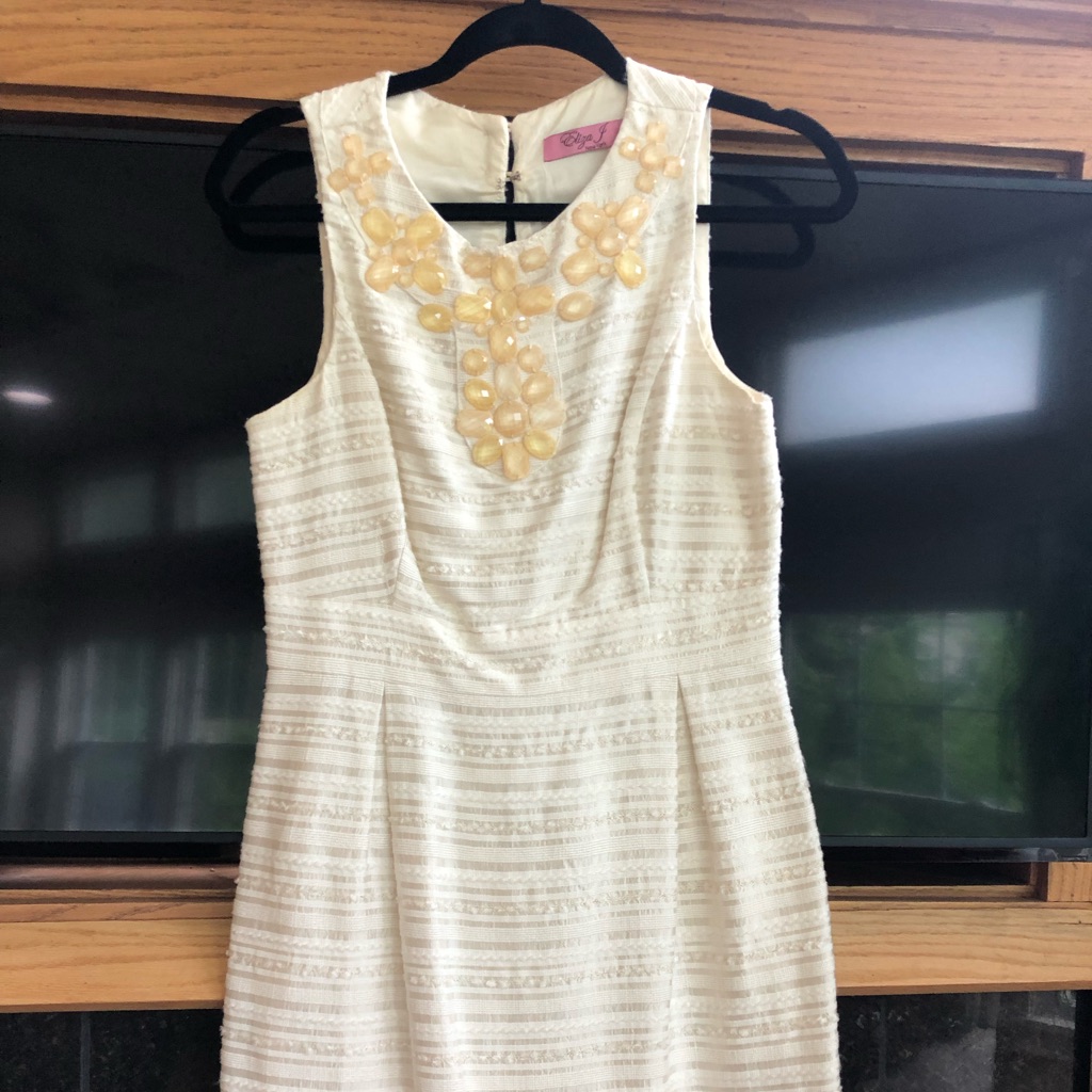 Eliza J White Dress